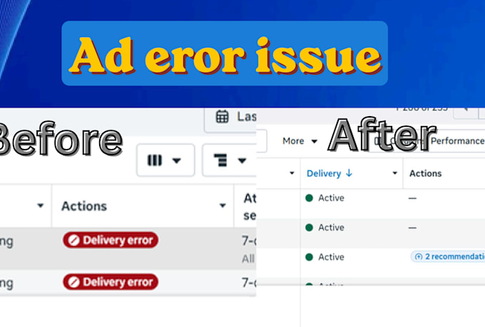 fix meta ads not delivering issue and set up app events